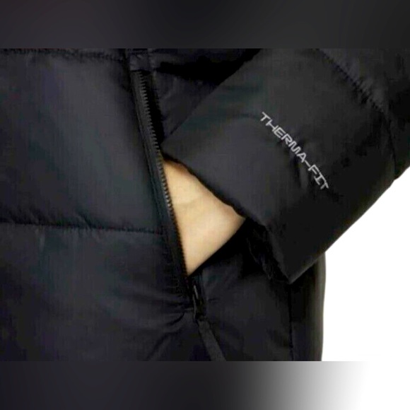 Brand New - Nike Sportswear Therma Repel Hooded Puffer Jacket Black - Picture 5 of 8